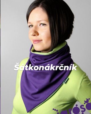 Už je to tady! Čas zateplit si krk. Což tentokrát zkusit pružný, a hlavně oboustranný šatkonákrčník? ;) Materiál: 95%...